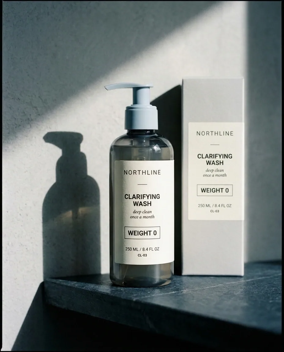 Clarifying Wash — Once a month, and we mean once
