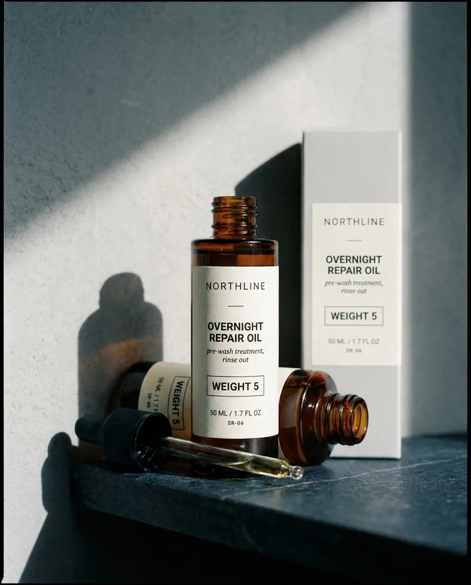 Overnight Repair Oil — The heaviest thing we make, and it washes out in the morning
