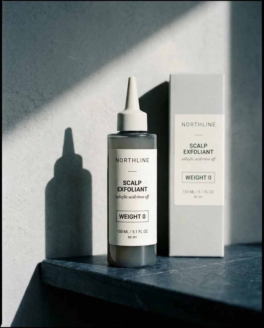 Scalp Exfoliant — Lifts flaking and build-up. Nothing more than that